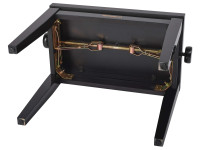 <b>Roland RPB-200PE Banco de Piano Preto Polido com Regulação de Altura</b> <b>Roland RPB-200PE Banco de Piano Preto Polido com Regulação de Altura</b>